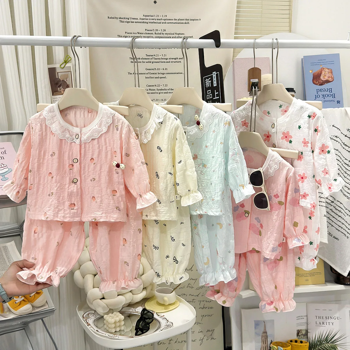 Summer Clothing Newborn - Новый комплект домашней одежды для девочек: