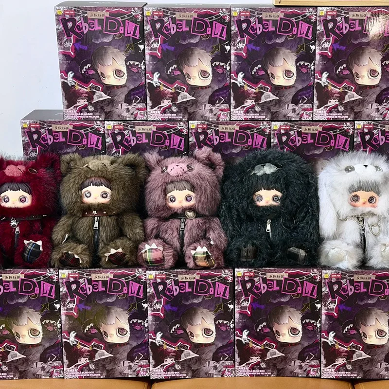 

Genuine MayMei Rebel Doll Series Blind Box Toy Maymei Bear Bunny Mystery Box Action Figure Surprise Bag Charm Pendant Doll Decor
