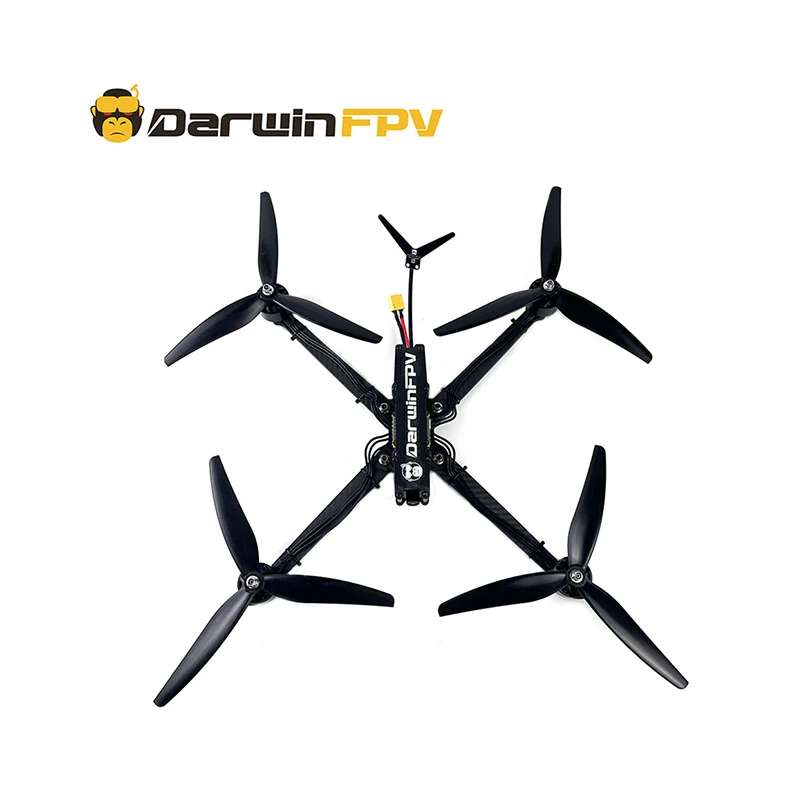 

DarwinFPV X10 10inch Long Range FPV Drone F4 Flight Control Quadcopter 100A 3115-900KV Motor 5.8G 1.2G 1W VTX