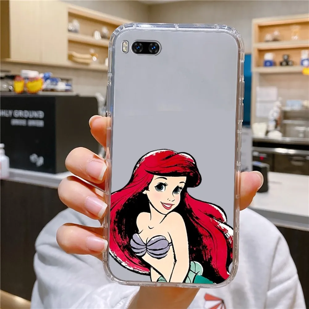 A-ArielS-The M-MermaidS Phone Case For Huawei Mate P10 P20 P30 P40 P50 Smart Z Honor 50 60 70 Pro Lite Transparent Case