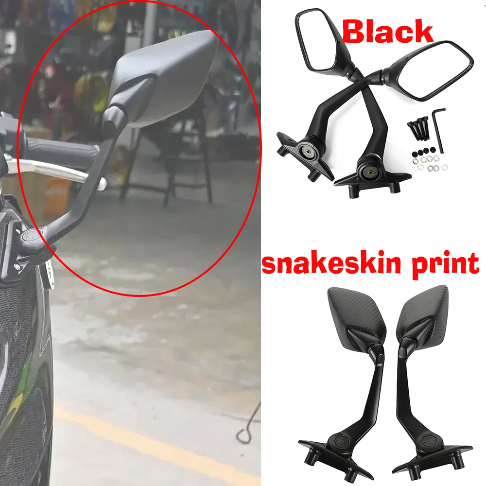 Left&Right Side Motorcycle  Mirror Rearview Side Mirrors Fit For YAMAHA TMAX560 2022 - 2025
