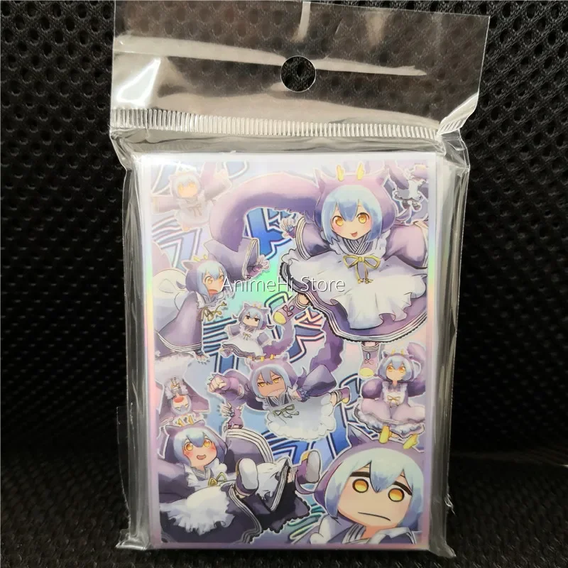 50 PCS/Bag Game Yu-Gi-Oh! Laundry Dragonmaid Card Sleeves Anime Yugioh Sleeve Cards Protector Case for Gift