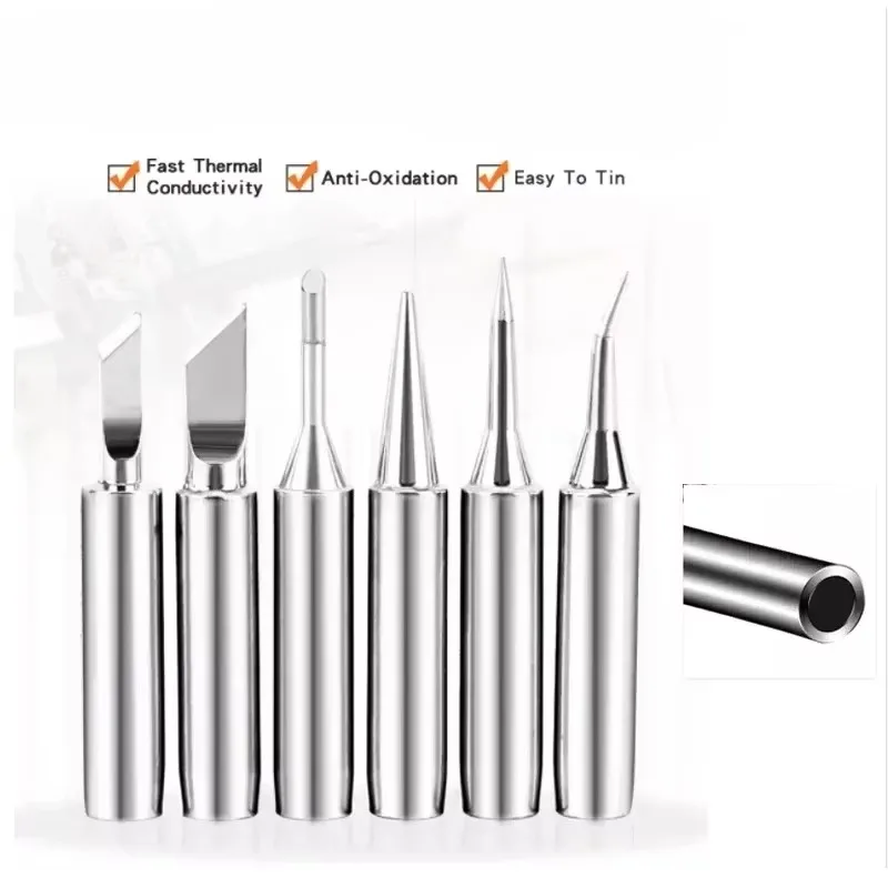 

Soldering Iron 900M-T Soldering Iron Head Inside Hot Bare Electric Soldering Iron Tip Soldering Station tool pointy For Welding