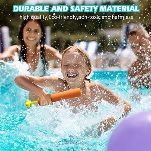 Pistolet à eau d'été en plein air, pistolet de pulvérisation d'eau, plage haute pression en mousse EVA, piscines, jouets amusants pour enfants, aléatoire