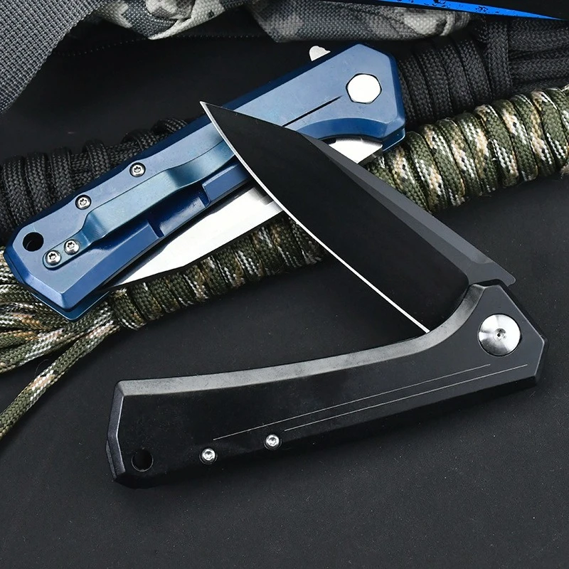 

Z0808 Outdoor Camping Folding Knife 8CR13 Blade 420C Handle Pocket Survival Tactical Hunting Utility Fruit Knives EDC Tools