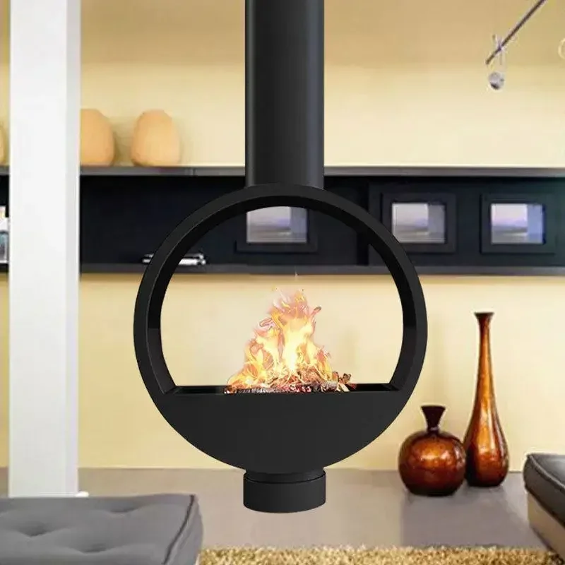 YAO TAO Ring hanging fireplace hotel coffee club homestay decoration electronic 3D atomization