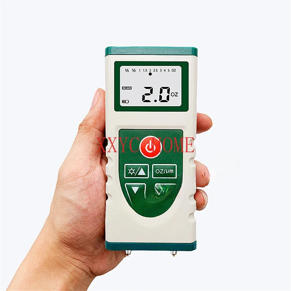 TM09B digital copper clad laminate testing instrument PCB copper foil thickness gauge Digital Copper Foil Thickness Tester