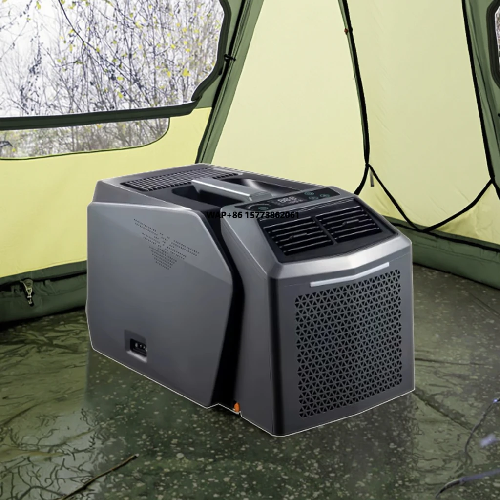 Portable Camping Outdoor Air Conditioner 6000BTU for RV/Car/Hotel Use No Outdoor Unit No Drainage App-Controlled