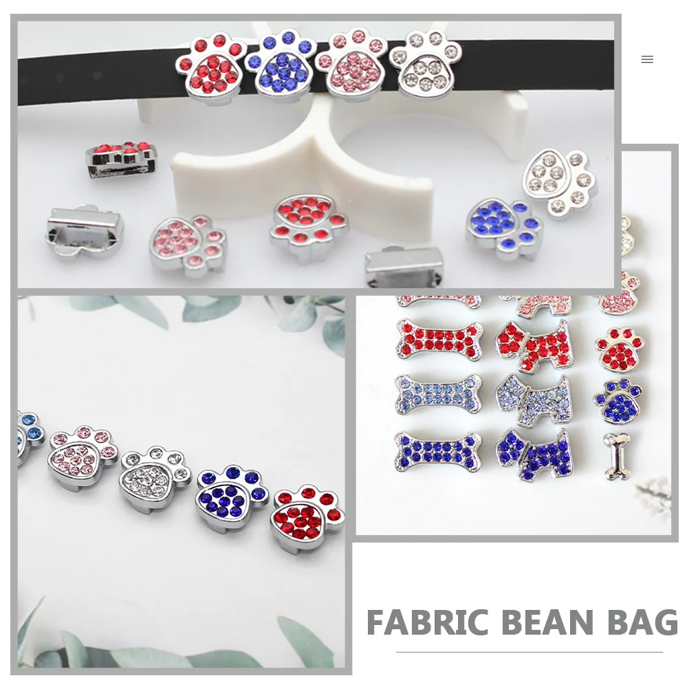 

20pcs Dog Paw Pendant Charm Vintage Dog Paws Pendant For Diy Necklace Jewelry Making Supplies Puppy Footprint Hanging Diy Charm