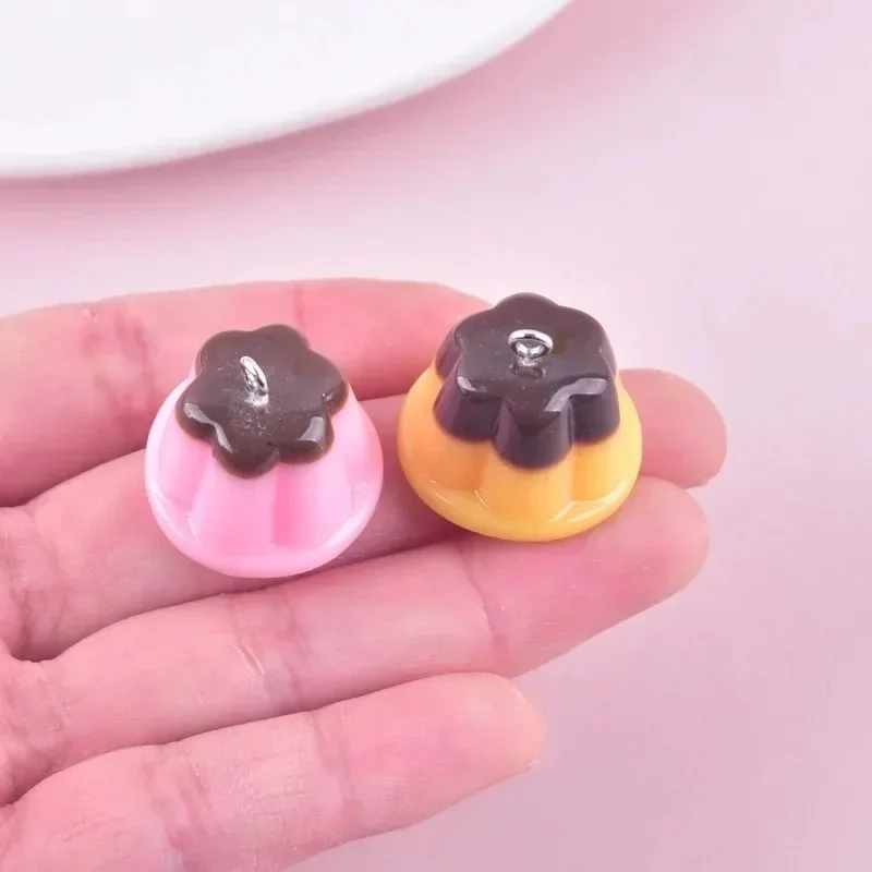 10 pièces, pendentifs en résine représentant de mini-desserts en 3D, des breloques mignonnes en forme d’aliments sucrés, fournitures pour loisirs créatifs, idéales pour la fabrication de boucles d’oreilles, de porte-clés et de bijoux.