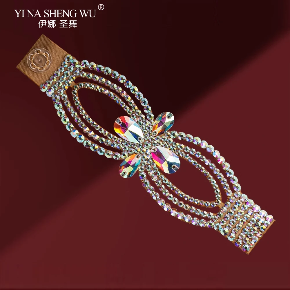 سوار الرقص الشرقي مرصع بالألماس سلسلة اليد الرقص الشرقي الإناث مزاجه مهنة الأداء الملحقات نمط جديد
