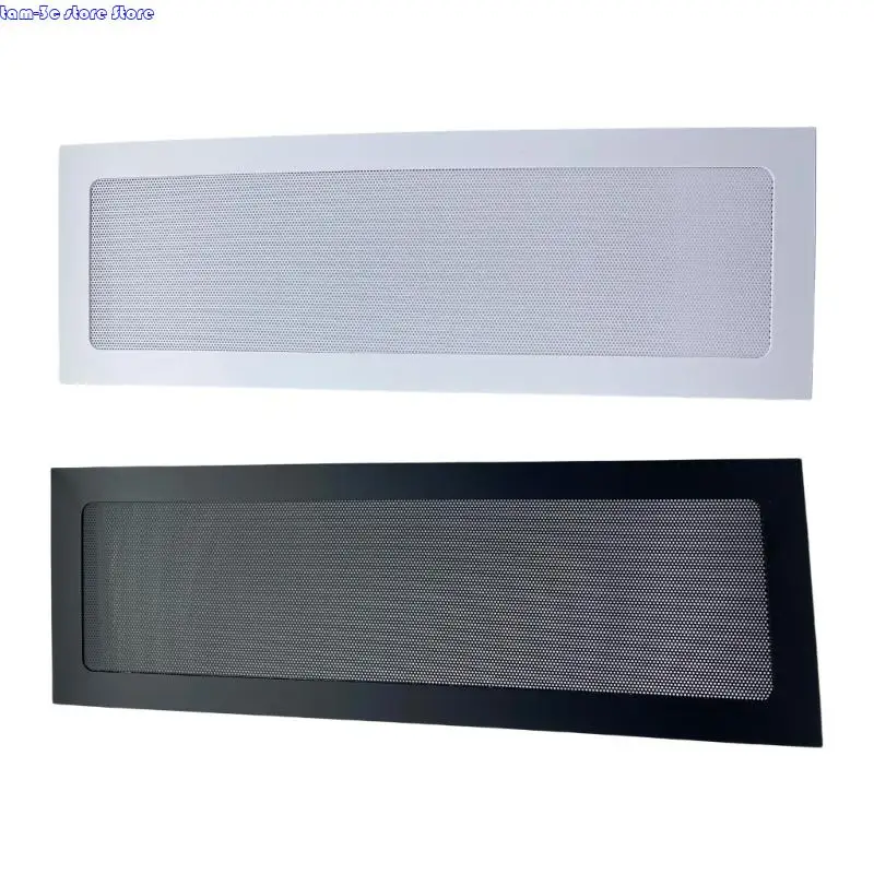 

D0UA 2PCS Магнитный нейлонс Пылевой фильтр сетки 12x24 см для ПК -корпуса.