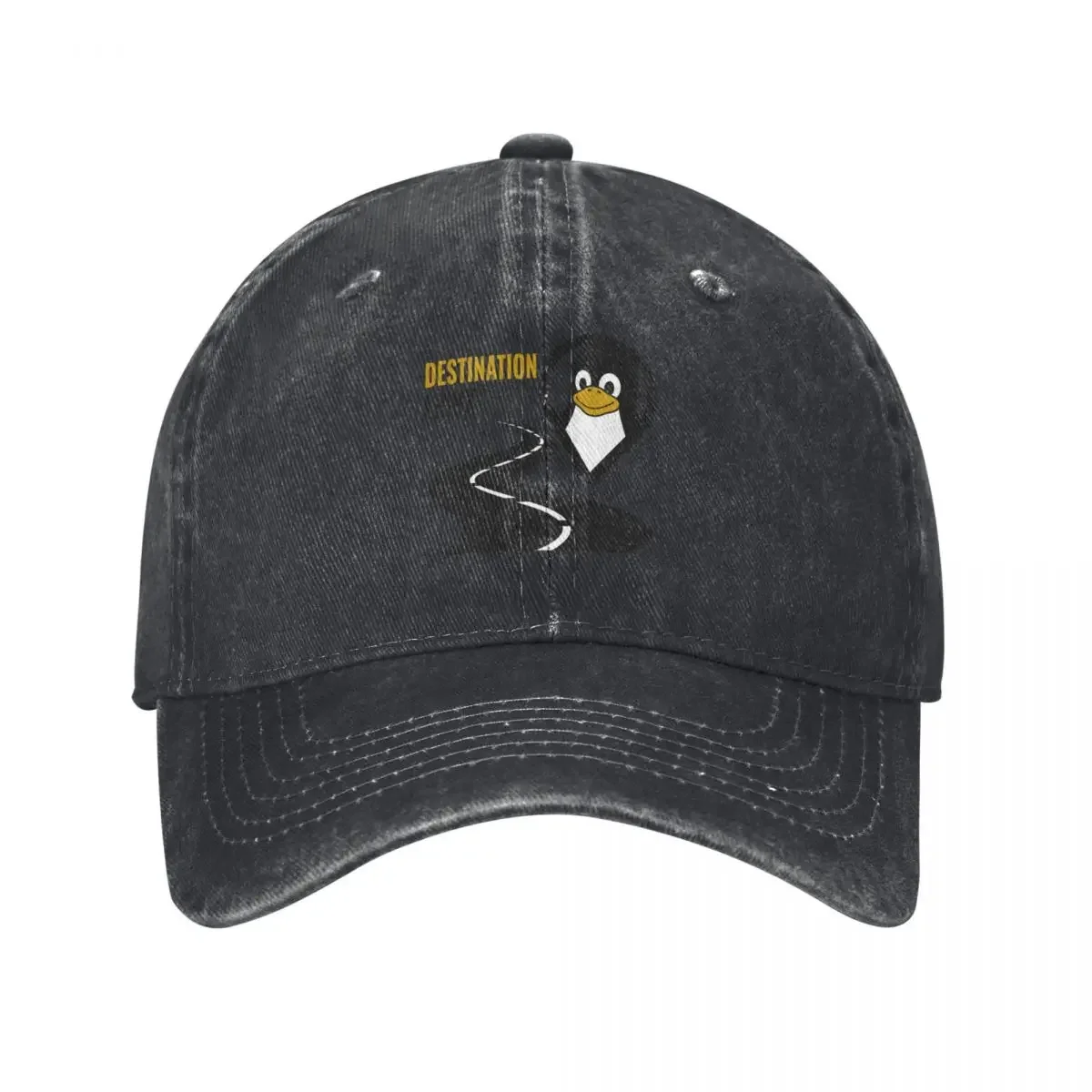 Destination Linux Podcast Baseball Cap fishing hat Sunscreen funny hat Military Cap Man For Man Women's