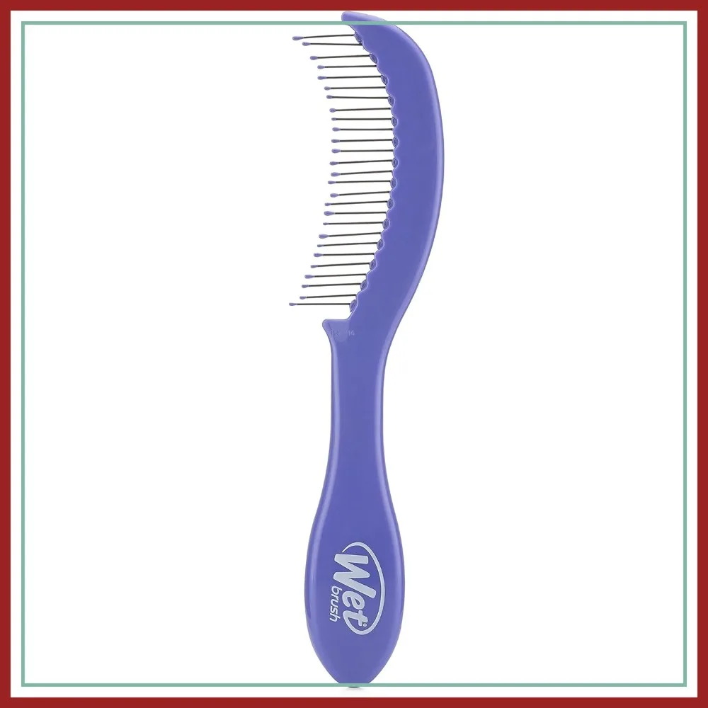 

Detangling Comb for Thin Hair, Gentle on Wet Hair, Purple