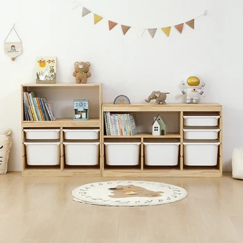 Muebles de almacenamiento de juguetes para niños, organizador, armario, juguetes, estantería, habitación de niños, almacenamiento de sacerdote parroquial, armarios para libros, armario para bebé