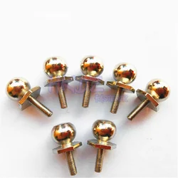 M3x10mm Nickel Plated Ball Head Screws Spherical Bolts Fasteners Fixing Printer Accessories Decorative Hexagon Screw