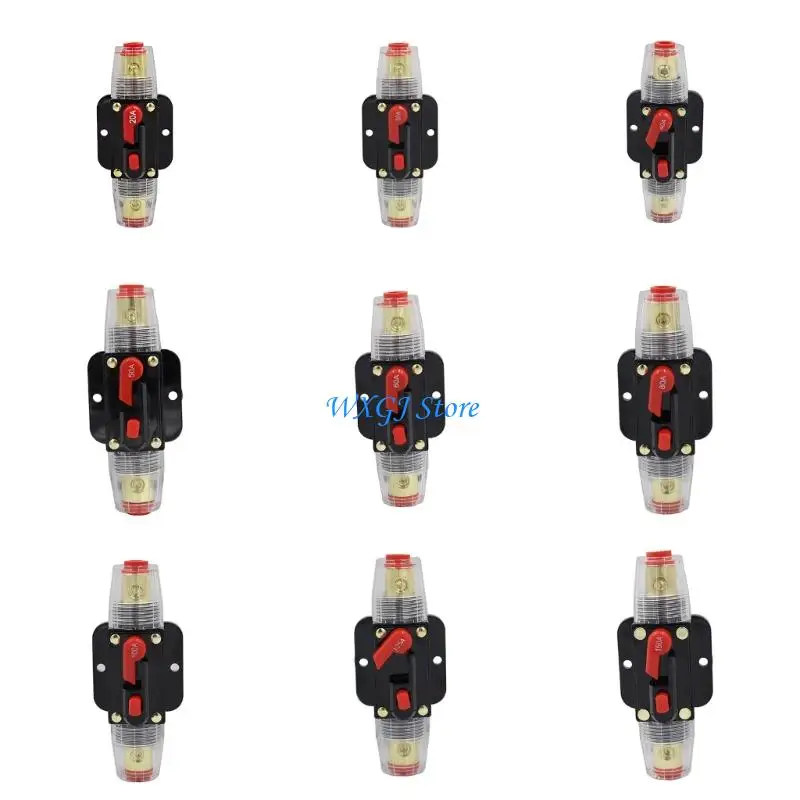 

37JE Professional Auto Sound System Fuses Box Resetting Overload