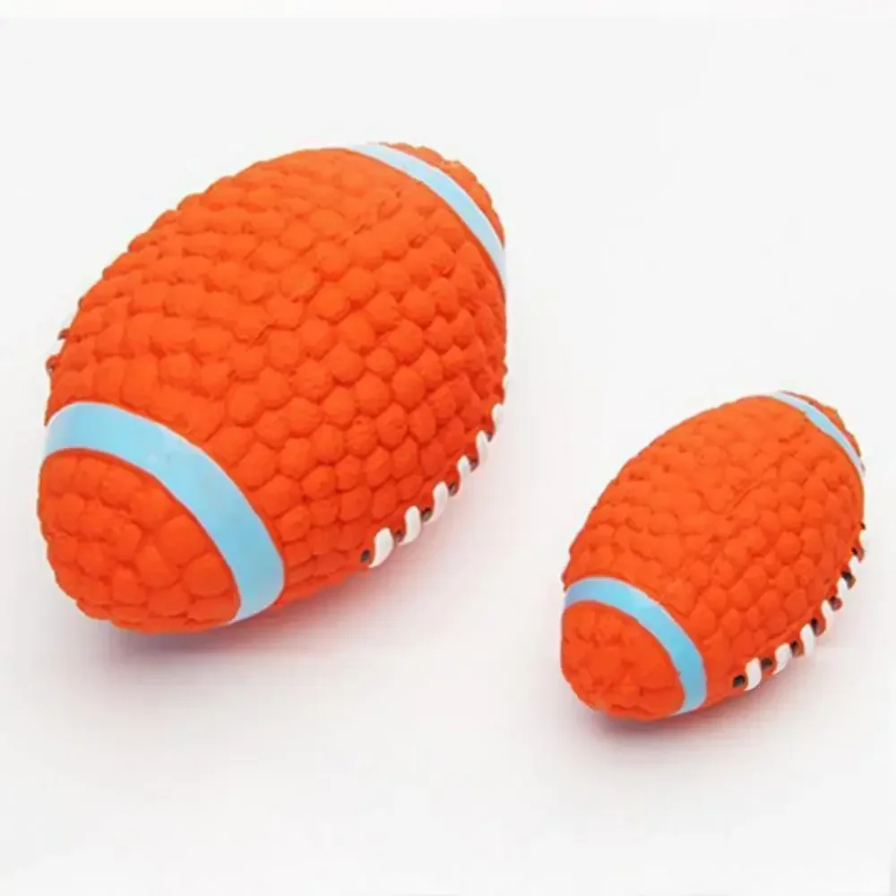 1 Stück 3er-Set Quietschende Hundespielbälle für Kleine und Große Hunde Bissresistent Zahnpflege-Kauspielzeug Interaktiver Welpen-Spielball – Detail 8