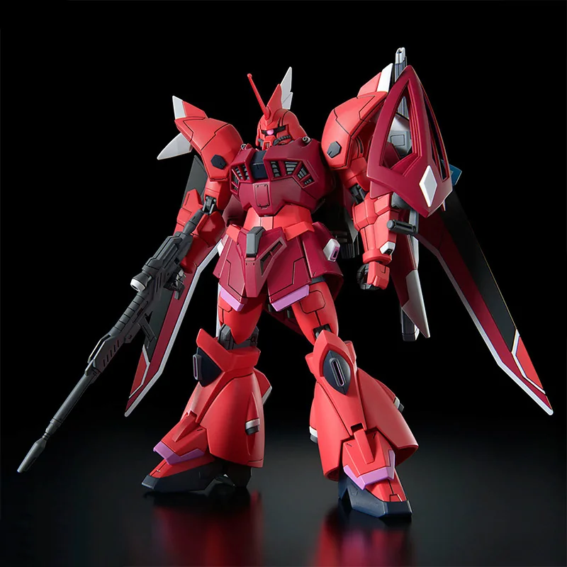 Bandai HGUC 1/144 Anime Model GUNDAM GELGOOG Menace LUNAMARIA HAWKE CUSTOM Anime Action Figure Assembly Model Kit Toy Gift