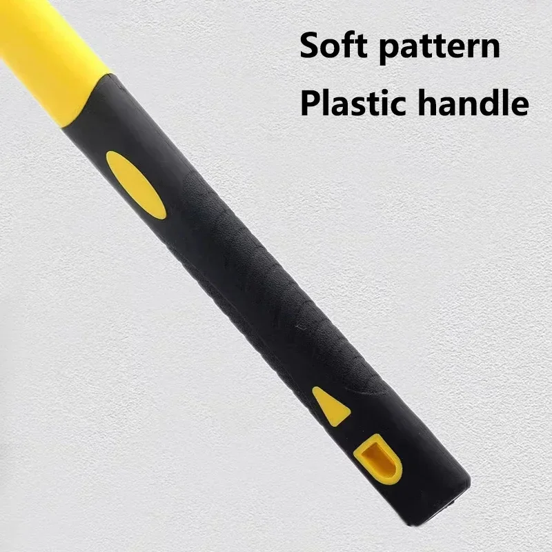 في الهواء الطلق مزورة المعالجة الحرارية الصلب اختيار مجرفة لقطع الأعشاب الضارة تقطيع 1 قطعة المنغنيز الصلب معول مع المضادة للانزلاق المطاط قبضة