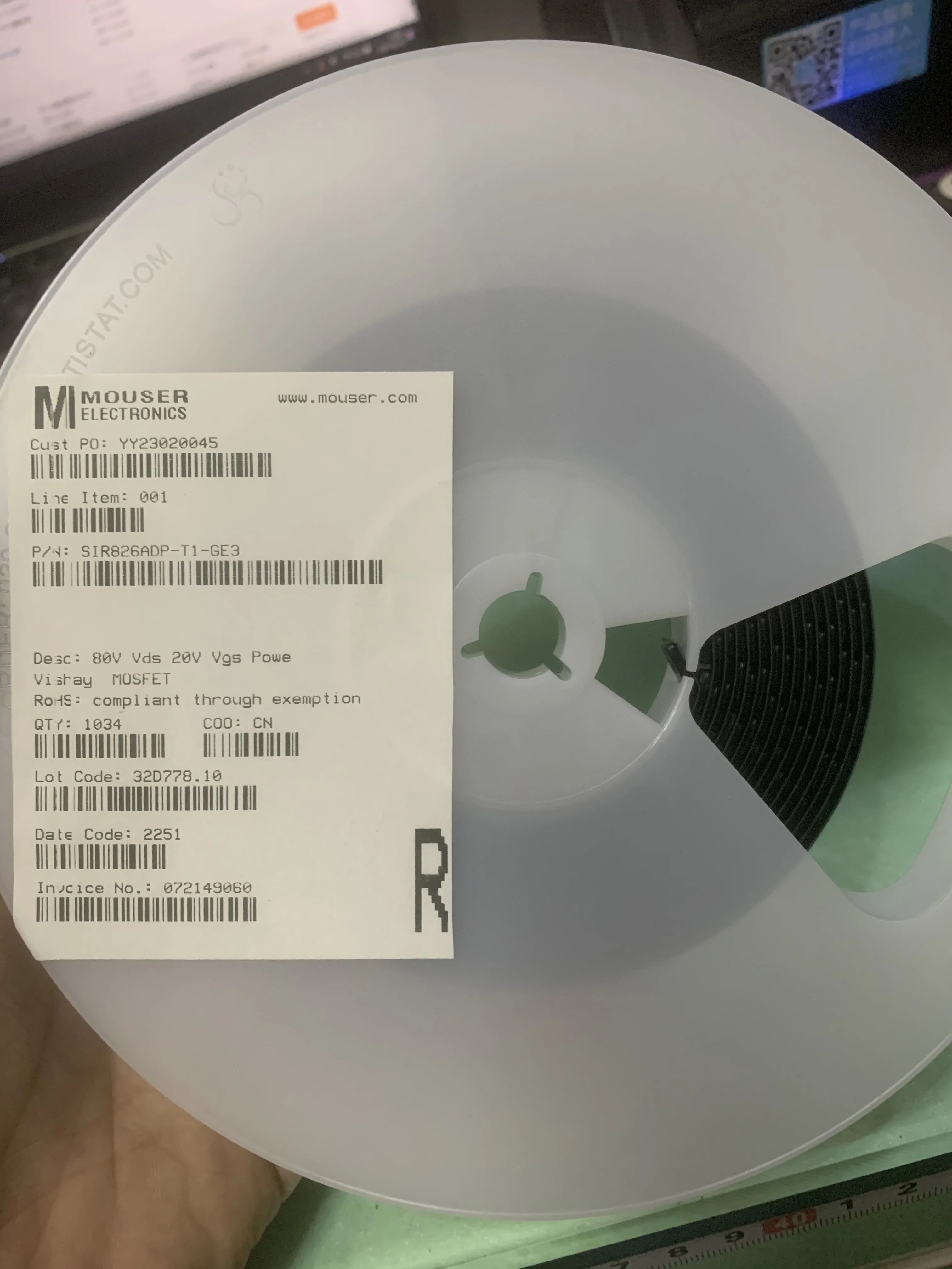 SIR626ADP-T1-RE3 Бренд: VISHAY Упаковка: PowerPAK-SO-8