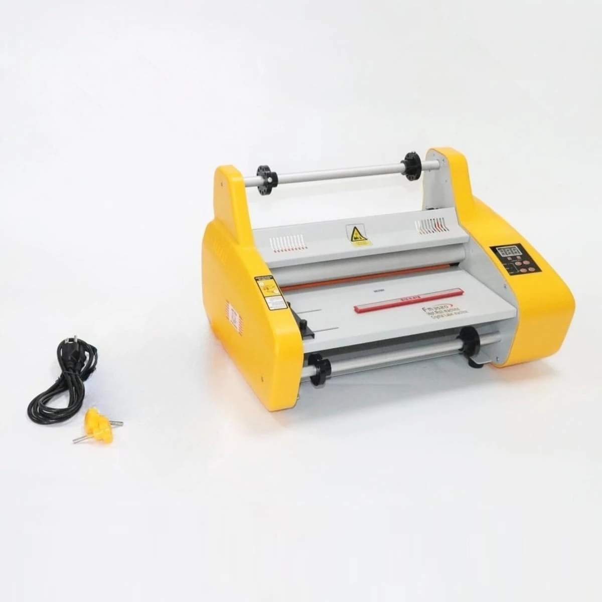 Hot Roll Laminator semi-automatically Laminating Machine Digital Thermal Laminating Machine for Single/Dual Sides Lamination