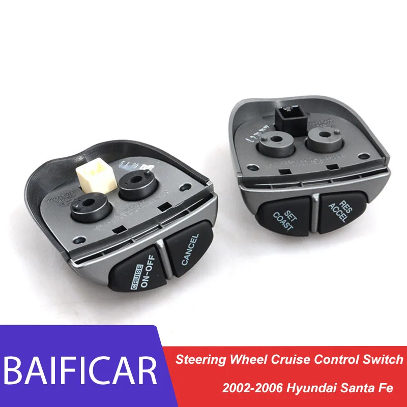 Baificar Brand New Genuine Steering Wheel Cruise Control Switch 96710-26000 For 2002-2006 Hyundai Santa Fe