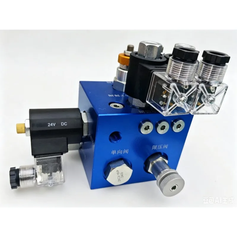 Elevator speed control valve, hydraulic valve, electro-hydraulic proportional valve ET02, ET04, ET06, dual-speed dual valve