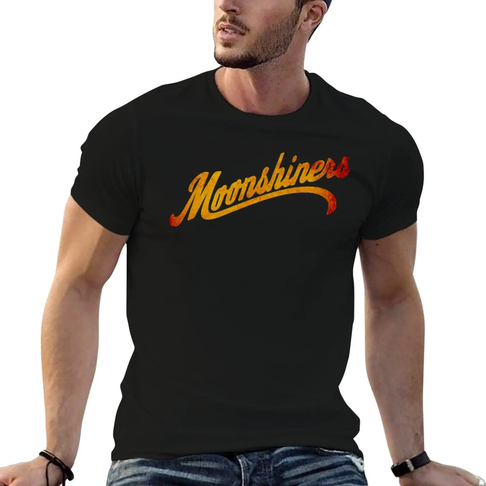 Moonshiners T-Shirt anime clothes cute tops graphic t shirts luxury clothes men