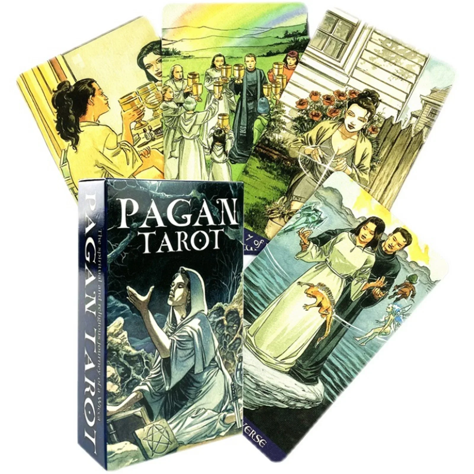

New Tarot Cards Oracles Deck Mysterious Divination Tarot Pagan Tarot Deck For Women Girls Cards Game Board Game English Version