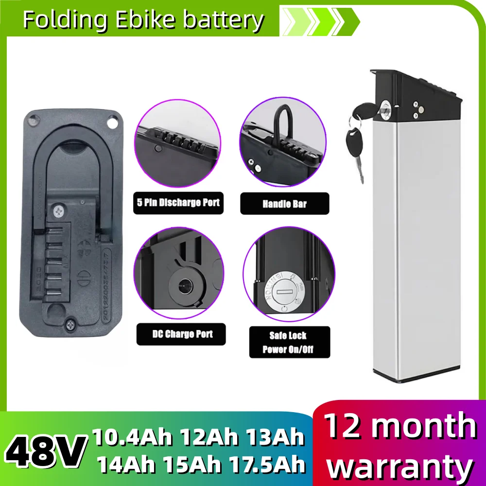 Samebike 20LVXD30-II Battery 48V 10.4Ah 12Ah 13Ah 14Ah 15Ah 17.5Ah Li-ion  Battery for LO26-II LO26 MY275 XWLX09 RS-A02 Pro Ebike - AliExpress 18