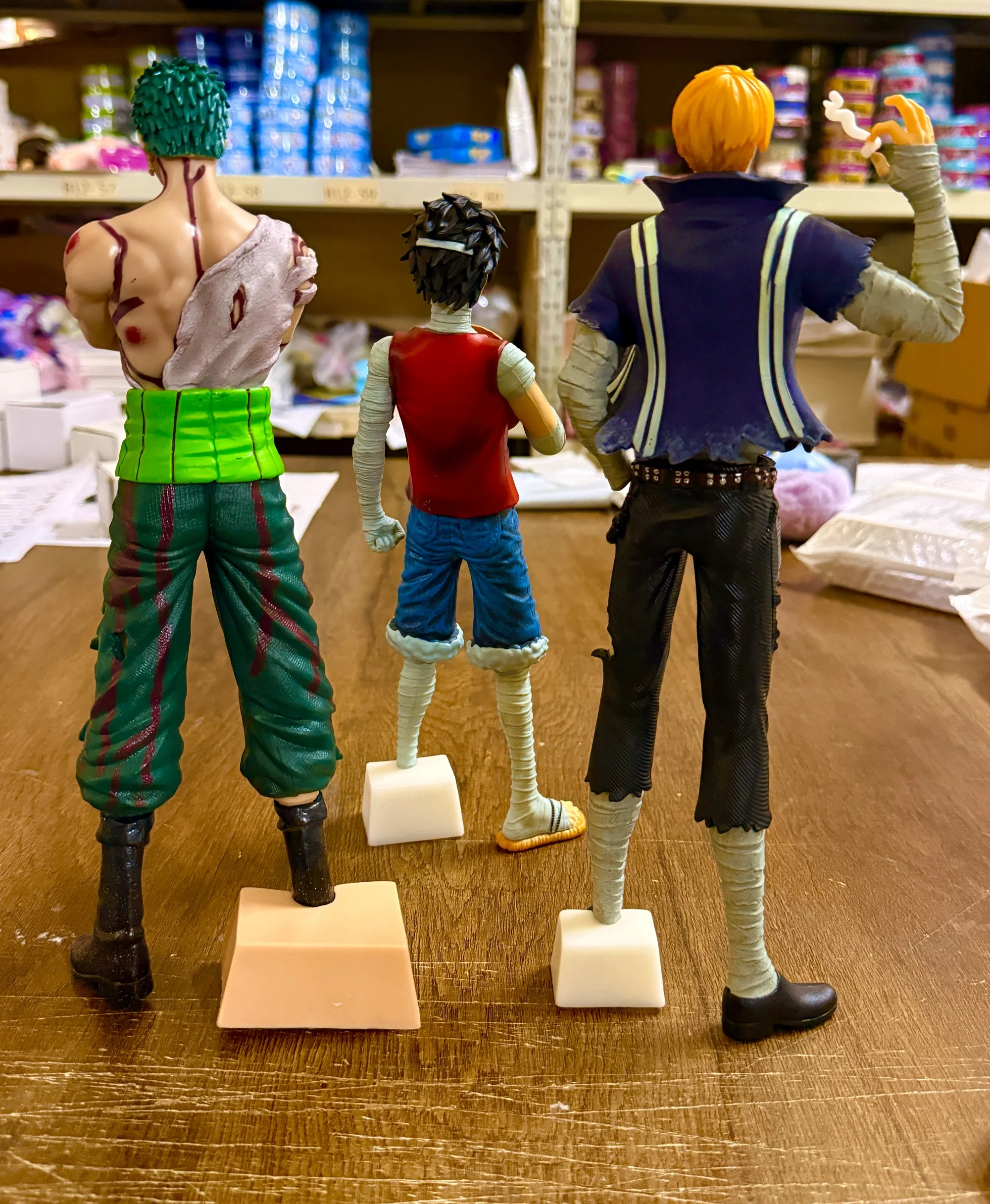 @30cm One Piece Anime Action Figure Roronoa Zoro Vinsmoke Sanji Stand Posture Pvc Statue Figurine Model Collection Boy Toy Gifts