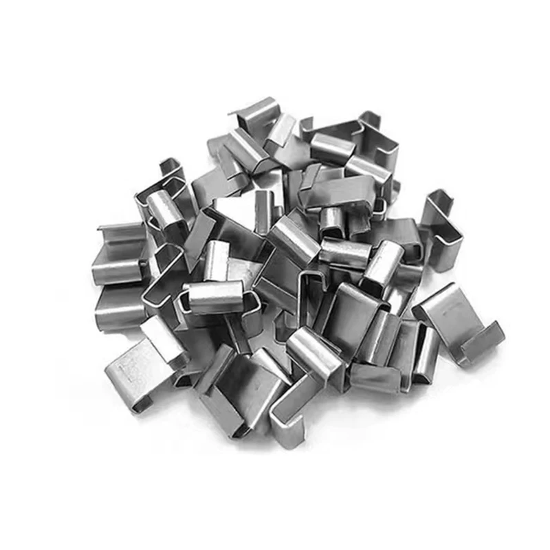 25pcs Greenhouse Z-Type Glazing Clips Stainless Steel Z Glass Clips Overlap Fixing Clamps Replacement Greenhouse Tools 1.5x0.6cm