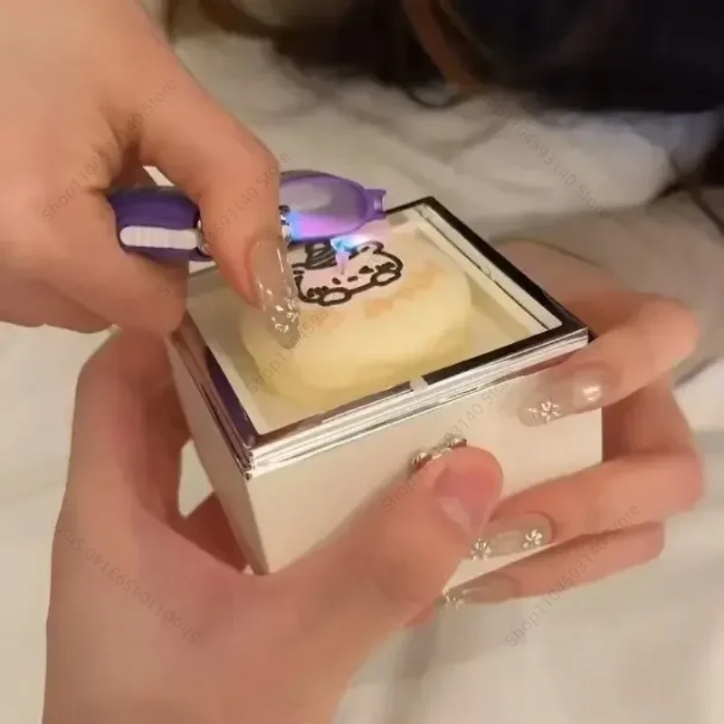 2025 جديد Rednote الدب الوجه الدائري صندوق عيد الحب كعكة صغيرة لصديقة هدية مفاجأة صناديق علبة التعبئة والتغليف #3