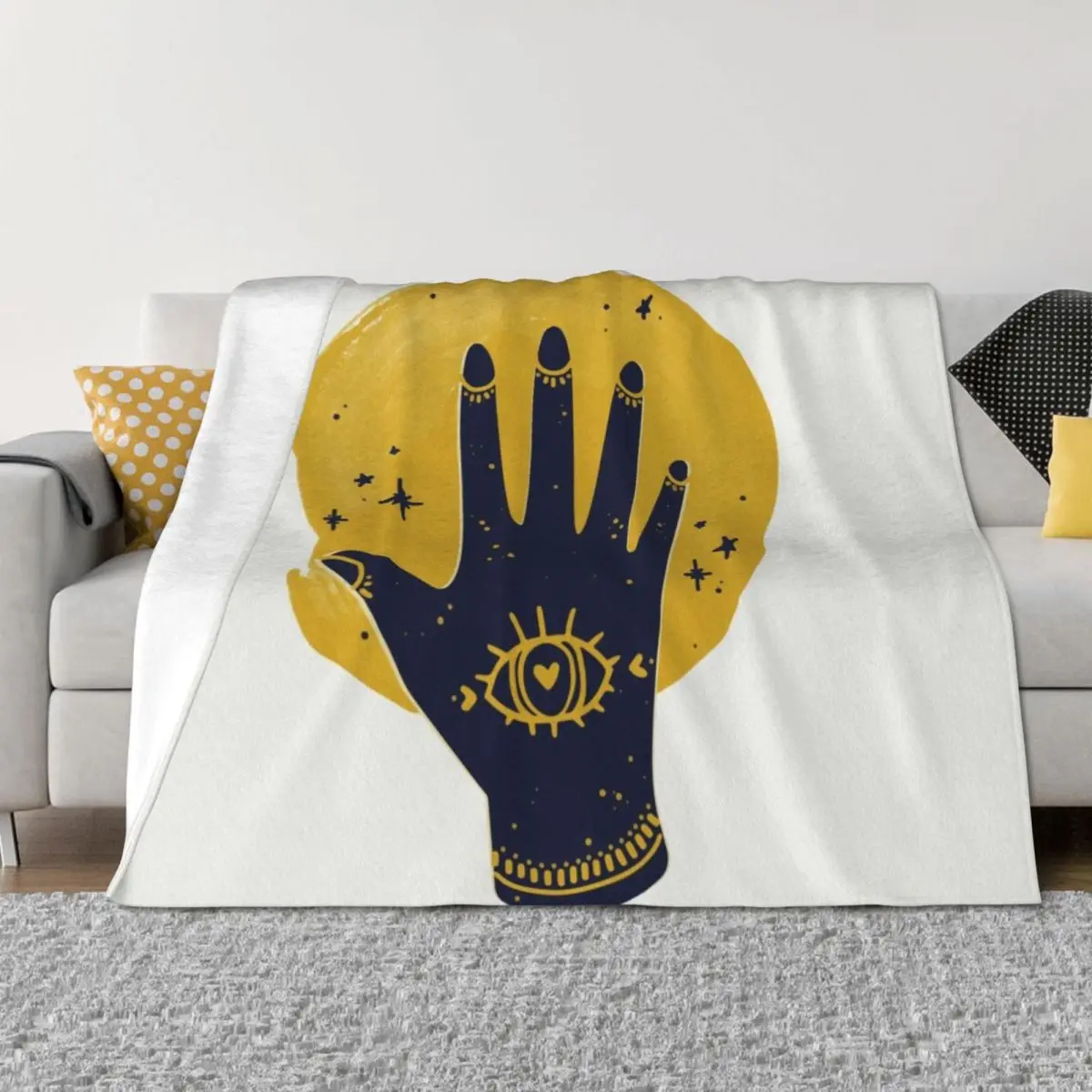 

Evil Eye Throw Blanket Nap Plush Luxury Luxury Throw Blankets