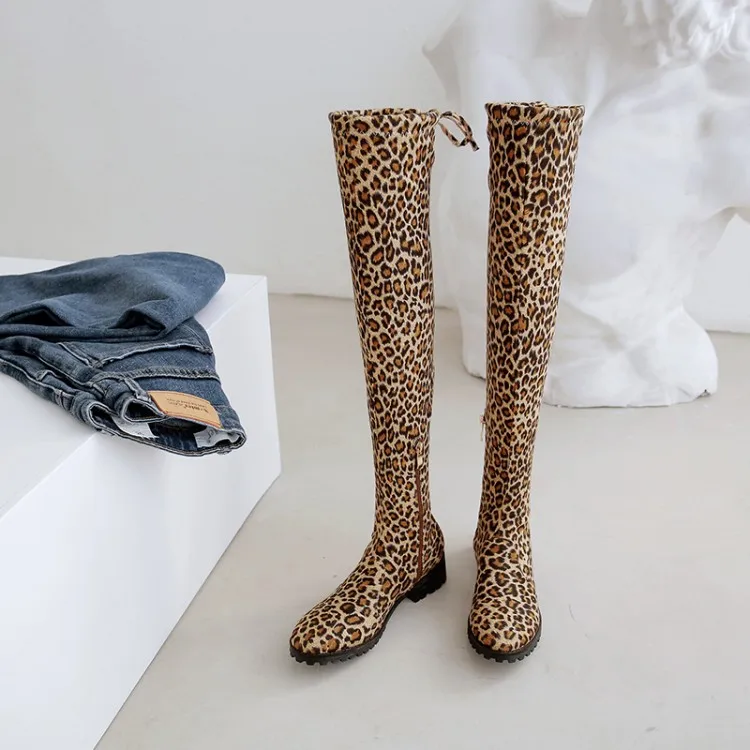 Big Size  11 12 thigh high boots knee high boots over the knee boots women ladies boots	shoes woman winter boots women