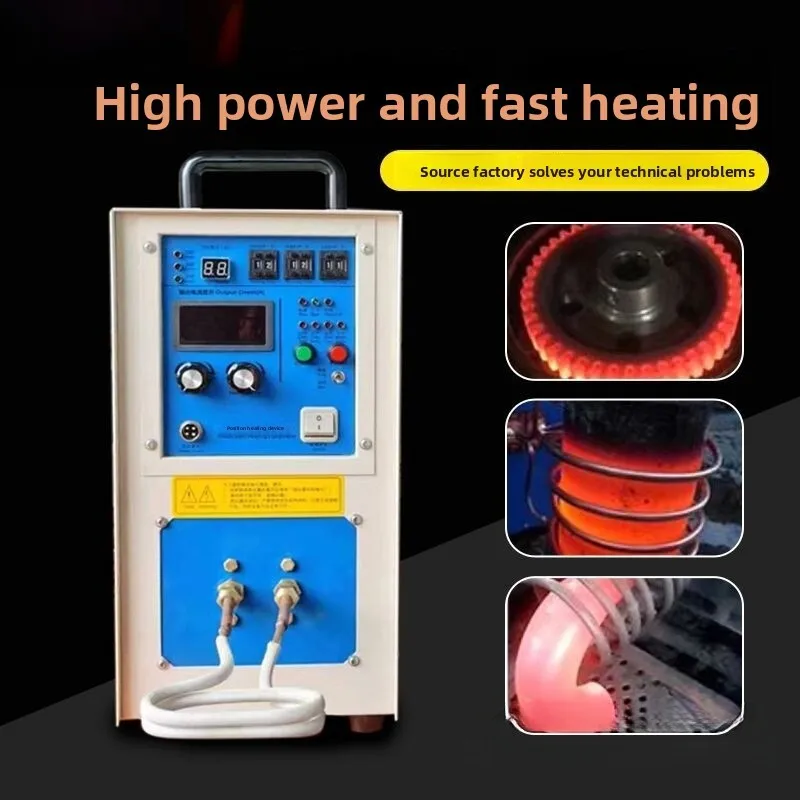 Heating Electromagnetic Induction Furnace Welding Copper Tube Brazing Machine Medium High Frequency Quenching Equipment