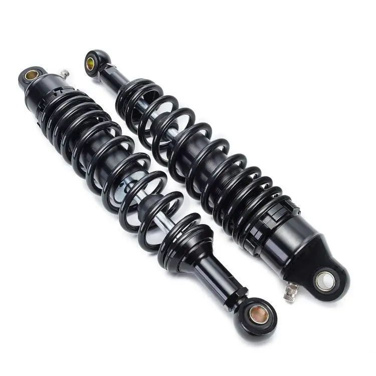 340 mm motorfiets schokdemper achterschokdemper hydraulische olie gemodificeerde auto bovenste en onderste ronde kop dubbele reductie