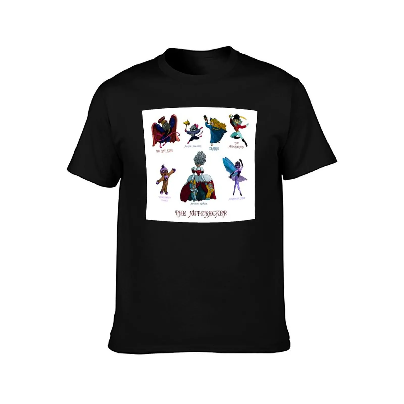 The Nutcracker Poster T-Shirt Novelty Print Casual Tee Shirt T-Shirt