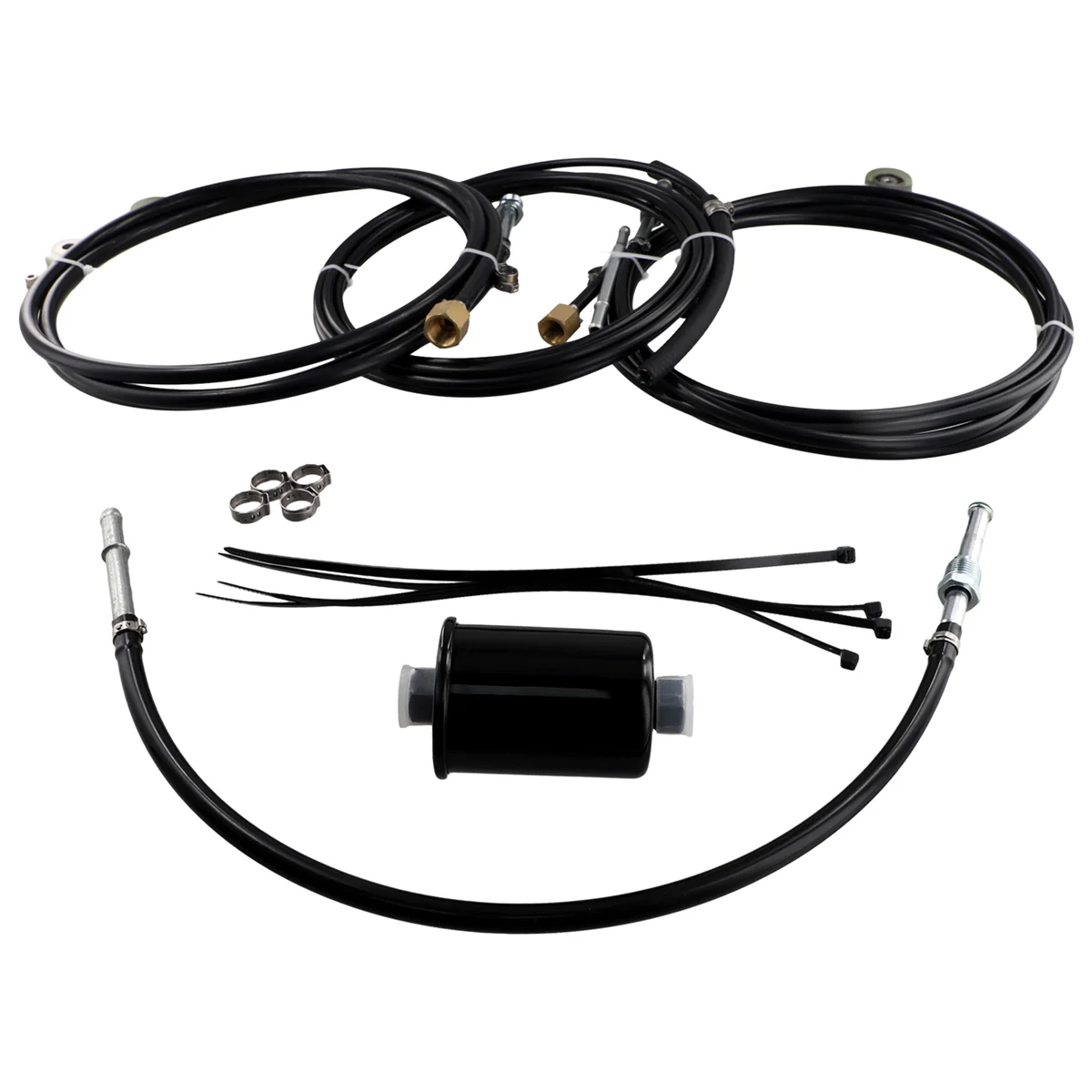 1Set Complete Nylon Fuel Line Replacement Kit for Chevrolet Gmc Gas Trucks