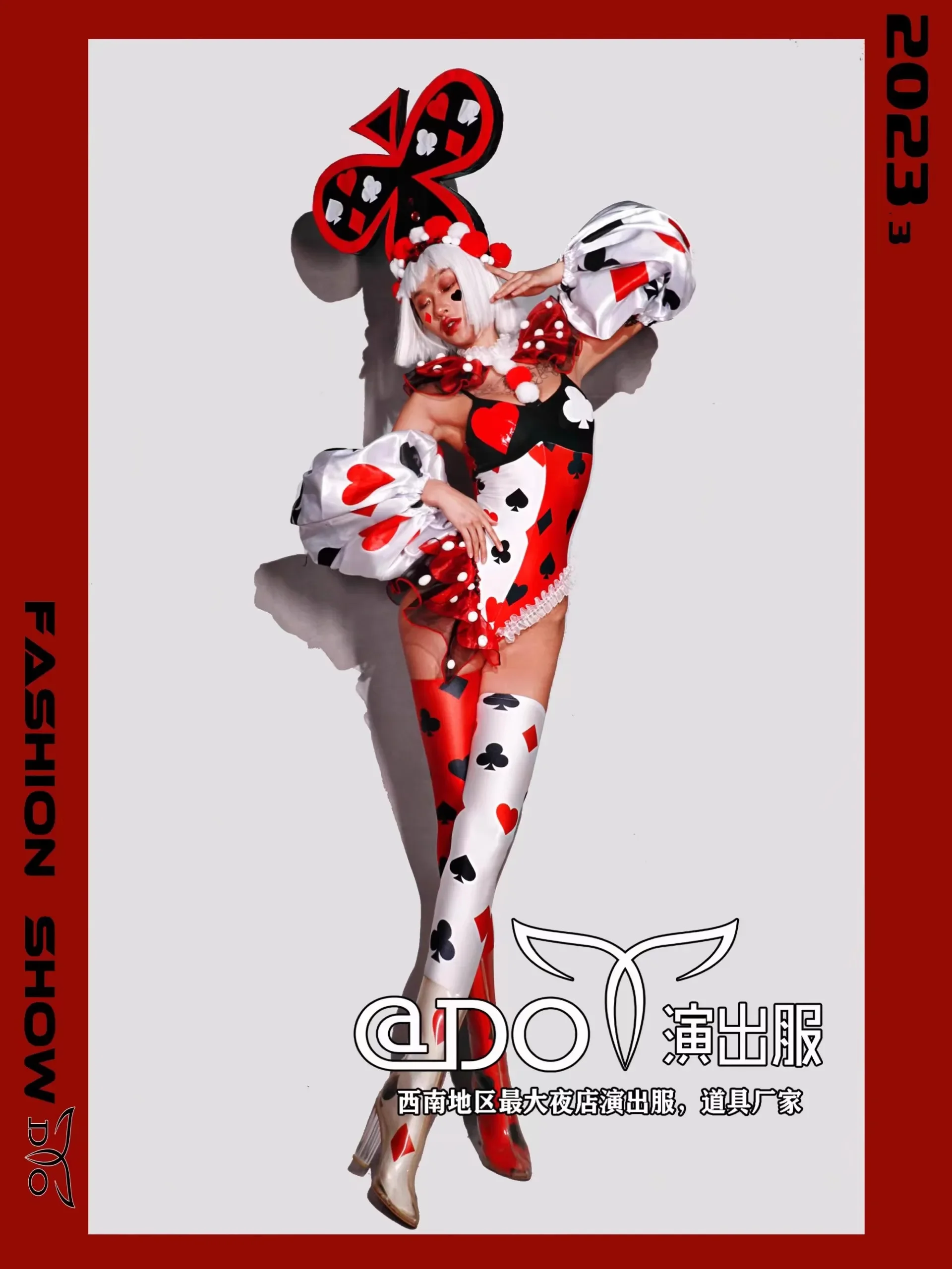 Bar club nocturno GOGO Show equipo de baile escenario Club fiesta Festival Rave ropa 4 estilos personalizado mono de mujer vestido + sombreros