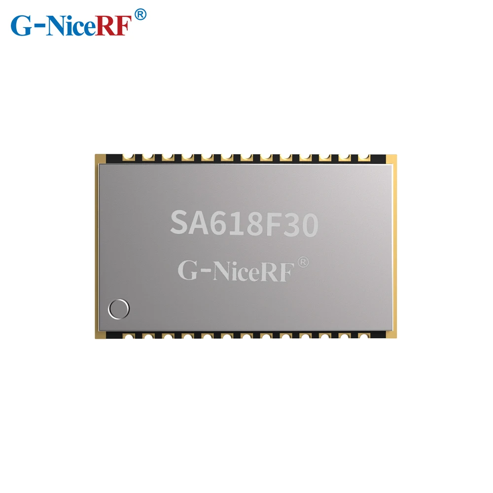 

2PCS SA618F30 1W 3KM Long Range 410~490MHz Full-duplex High Voice quality wireless audio module for riding system
