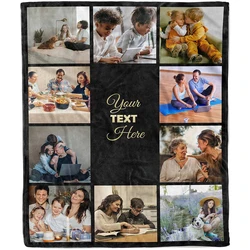 photo collage blanket, soft flannel blanket, personalized Customized blanket, wedding Christmas, birthday, and anniversary gifts