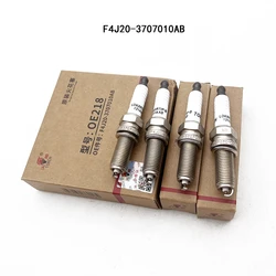 4pcs/set Spark Plug for Chery Tiggo 7,8,Arrizo 6,JETOUR X70,X90,1.5T F4J20-3707010AB