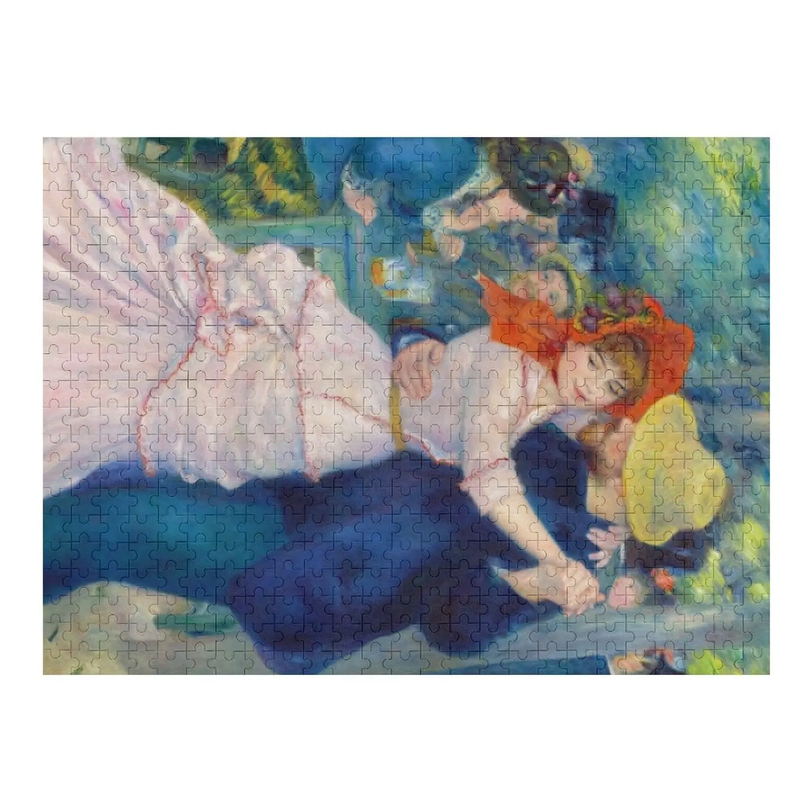 

Dance at Bougival - Pierre Auguste Renoir Jigsaw Puzzle Personalized Name Personalized Photo Gift Personalized Gift Puzzle
