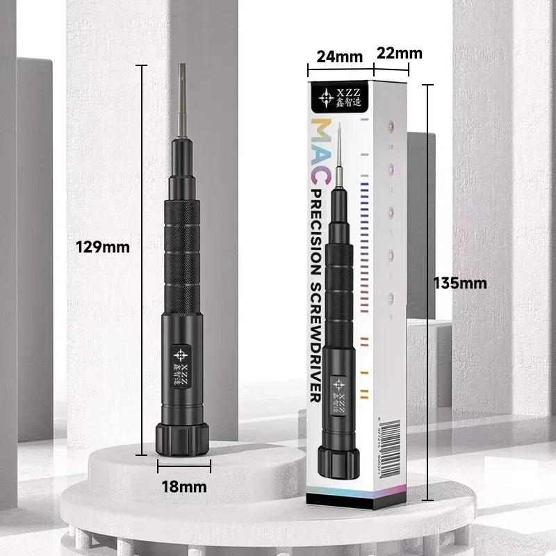 XZZ Specific Screwdriver for Mac Notebook S2 steel Precision Batch Head 0.8/1.2/T3/T5/T8 Stong Magnetic Easily Adsorbs