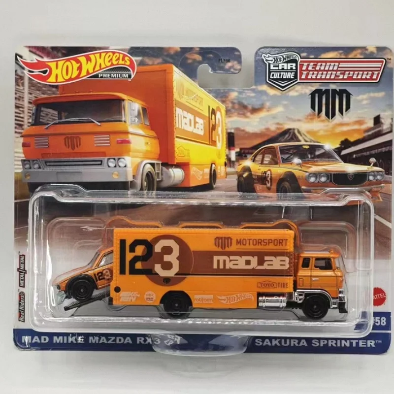 Hot Wheels Premium Car Culture 1:64 Porsce Benz Clk-Gtr Tomaso Pantera Gulf Rx3 Nissan Gtr R35 Lbwk Die-Cast Alloy Car Model view 6