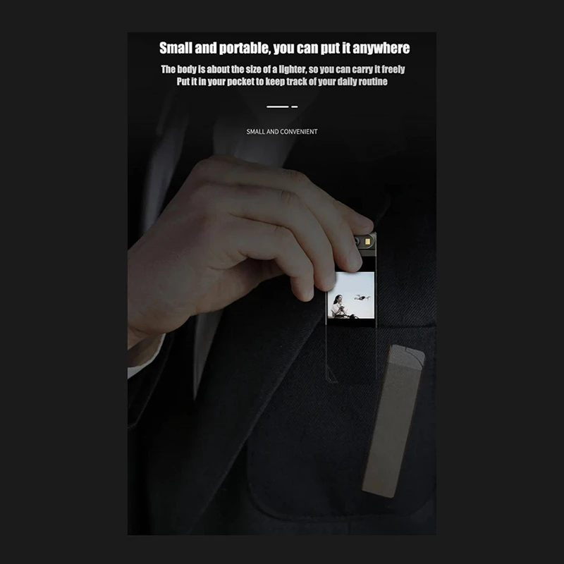 FULL-B40 มินิกล้อง 2K เครื่องบันทึกวิดีโอดิจิตอลแบบพกพากล้อง Night Vision Recorder กล้องวิดีโอโลหะ Security กล้อง