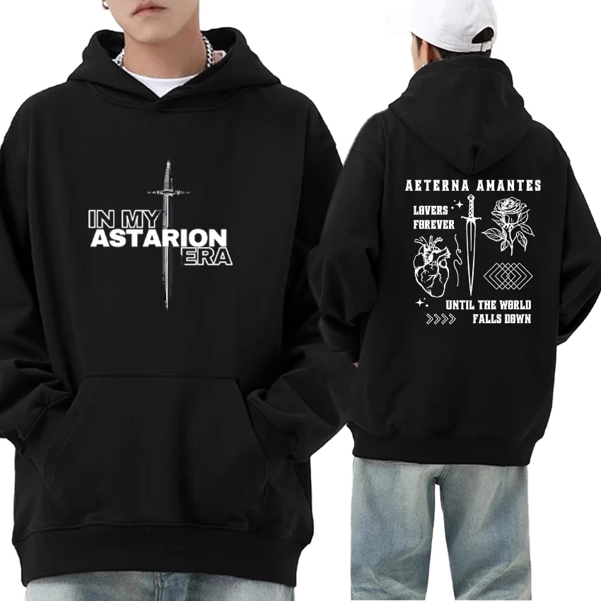 

High Quality Astarion Baldurs Gate 3 Graphic Double Sided Print Hoodie Men Women Long sleeve Sweatshirt Unisex Fleece Pullovers