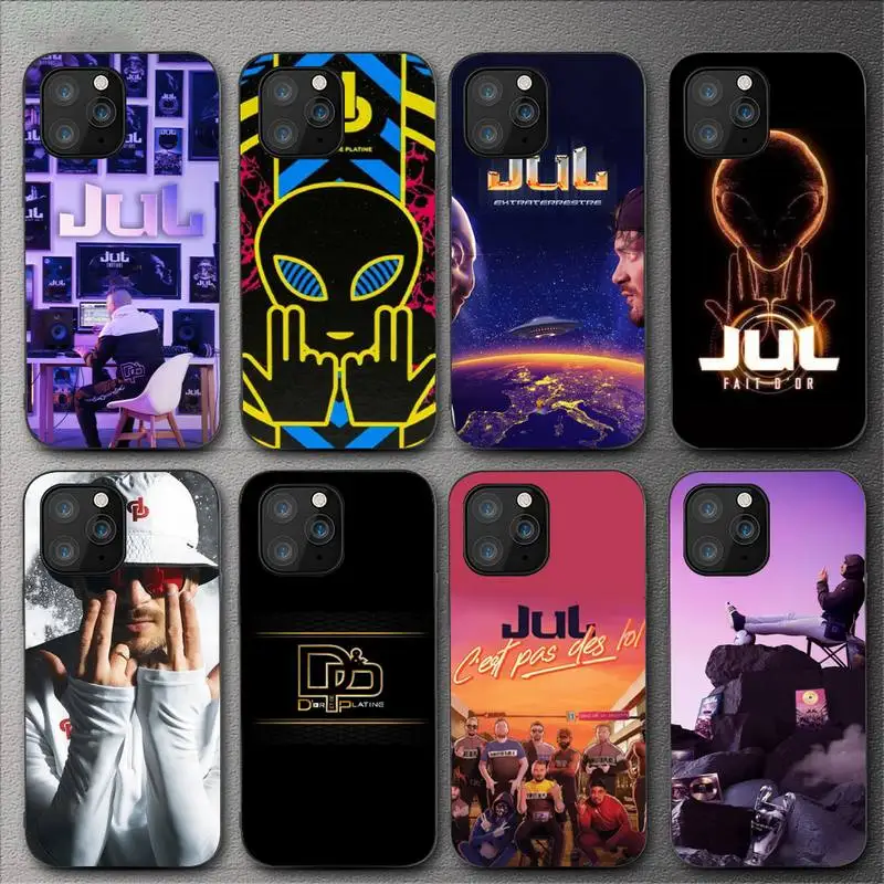 Julien Mari JUL DP Extraterrestre Phone Case For iPhone 11 12 Mini 13 14 15 Pro XS Max X 8 Plus SE XR Shell